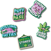 Women / Men Crocs - 420 Hemp Cuties 5 Pack Jibbitz™ charms