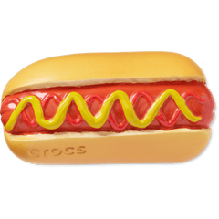 Women / Men Crocs - Hot Dog Dipped in Mustard Jibbitz™ charms