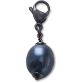 Women / Men / Kids Crocs - Silver Black SMT Pearl Charm Jibbitz charm
