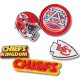 Women / Men Crocs - NFL Kansas City Chiefs 5 Pack Jibbitz Shoe Charm