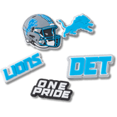 Women / Men Crocs - NFL Detroit Lions 5 Pack Jibbitz Shoe Charm