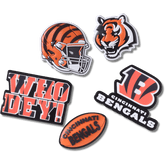 Women / Men Crocs - NFL Cincinnati Bengals 5 Pack Jibbitz Shoe Charm