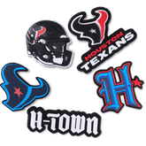Women / Men Crocs - NFL Houston Texans 5 Pack Jibbitz Shoe Charm
