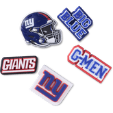 Women / Men Crocs - NFL New York Giants 5 Pack Jibbitz Shoe Charm