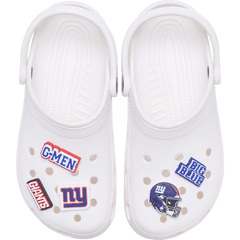 Women / Men Crocs - NFL New York Giants 5 Pack Jibbitz Shoe Charm