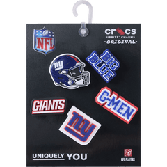 Women / Men Crocs - NFL New York Giants 5 Pack Jibbitz Shoe Charm