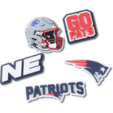 Women / Men Crocs - NFL New England Patriots 5 Pack Jibbitz Shoe Charm