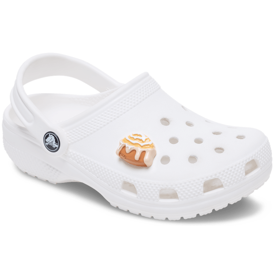 Women / Men Crocs - Cinnamon Roll with Icing Jibbitz™ charms