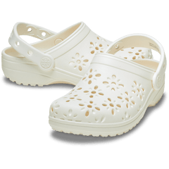 Kids Crocs - Kids' Classic Floral Cut-Out Clog