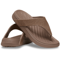 Women Crocs - Getaway Gems Triangle Flip