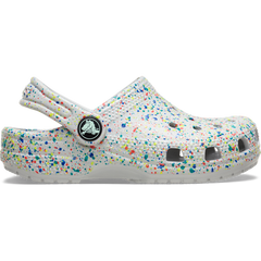 Kids Crocs - Toddler Classic Glow Paint Splatter Clog