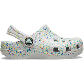 Kids Crocs - Toddler Classic Glow Paint Splatter Clog