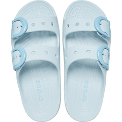 Women Crocs - Women's Saturday Enamel Buckle Sandal