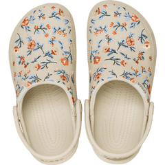 Women / Men Crocs - Classic Crafted Floral Clog