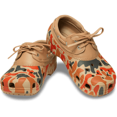 Women / Men Crocs - Classic Duck Camo Boat Shoe