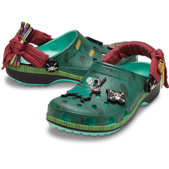 Women Crocs - ONE PIECE Zoro Classic Clog