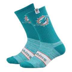 Men Crocs - NFL Miami Dolphins Crocs Socks