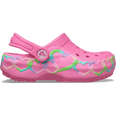 Kids Crocs - Toddler Classic Heart Lights Clog