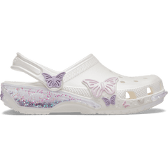 Kids Crocs - Toddler Classic Butterfly Sparkle Shaker Clog