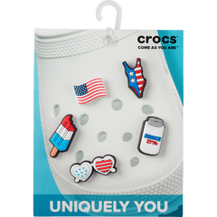 Women / Men Crocs - USA 5 Pack Jibbitz Shoe Charm