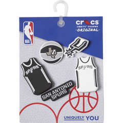 Women / Men Crocs - NBA San Antonio Spurs 5 Pack Jibbitz™ charms