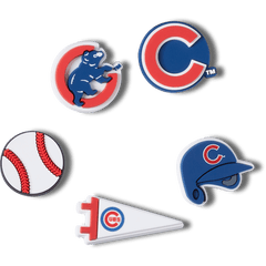 Women / Men / Kids Crocs - MLB Chicago Cubs 5pck Jibbitz™ charms