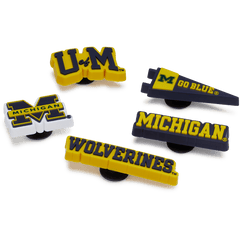 Women / Men Crocs - University of Michigan 5 Pack Jibbitz™ charms