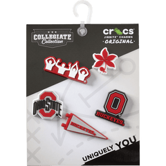 Women / Men Crocs - Ohio State University 5 Pack Jibbitz™ charms