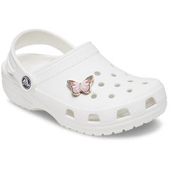 Women / Men Crocs - Pink Elevated Colorful Butterfly Jibbitz™ charms