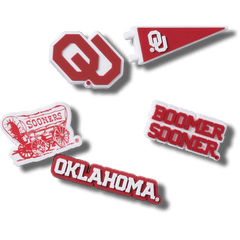 Women / Men / Kids Crocs - Univ of Oklahoma 5 Pack Jibbitz™ charms