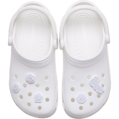 Women / Men Crocs - White Elegant Floral 5 Pack Jibbitz™ charms