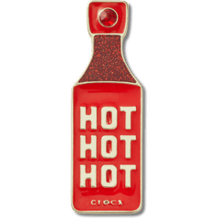 Women / Men Crocs - Gold Hot Hot Hot Sauce Jibbitz™ charms
