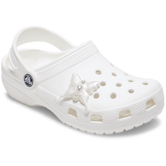 Women / Men Crocs - Meta Jelly White Butterfly Jibbitz™ charms