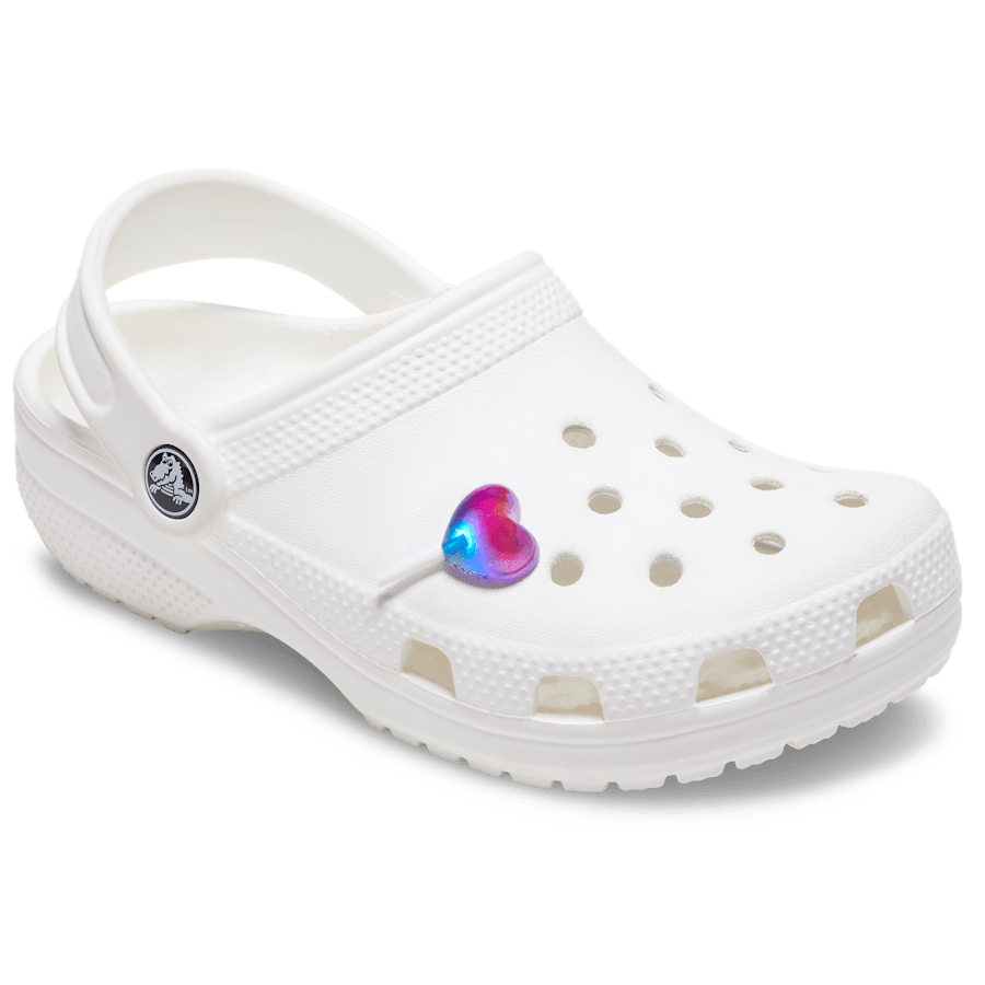 Women / Men Crocs - Jelly Heart Lollipop Jibbitz™ charms