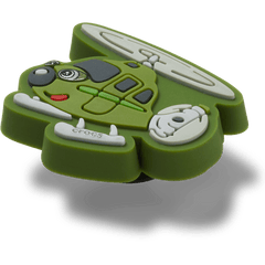 Women / Men Crocs - Military Helicopter Jibbitz™ charms