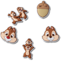 Women / Men / Kids Crocs - Disney Chip n Dale 5 Pack Jibbitz™ charms