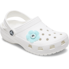 Women / Men Crocs - Blue Chiffon Grommet Jibbitz™ charms