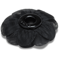 Women / Men Crocs - Black Chiffon Grommet Jibbitz™ charms