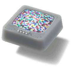 Women / Men Crocs - Lights Up Pixelated TV Jibbitz™ charms
