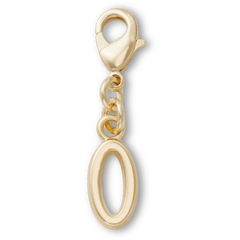 Women / Men / Kids Crocs - Gold Letter O Charm Jibbitz™ charms