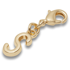 Women / Men / Kids Crocs - Gold Letter S Charm Jibbitz™ charms