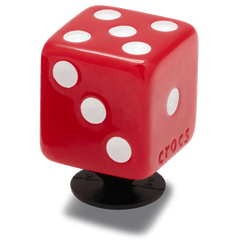 Women / Men Crocs - Red Dice Jibbitz™ charms