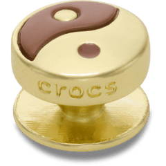 Women / Men Crocs - Brown Yin Yang Icon Jibbitz™ charms