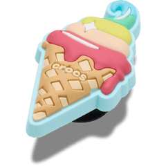Women / Men Crocs - Waffle Ice Cream Cone Jibbitz™ charms
