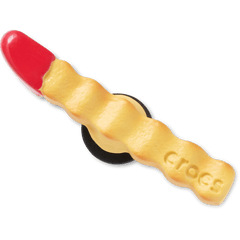 Women / Men Crocs - French Fry Dipped in Ketchup Jibbitz™ charms