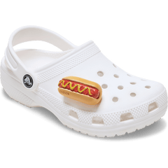 Women / Men Crocs - Hot Dog Dipped in Mustard Jibbitz™ charms