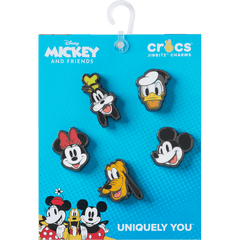 Women / Men / Kids Crocs - Mickey & Friends Elevated 5-pack Jibbitz Shoe Charm