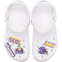 Women / Men Crocs - NFL Minnesota Vikings 5 Pack Jibbitz Shoe Charm