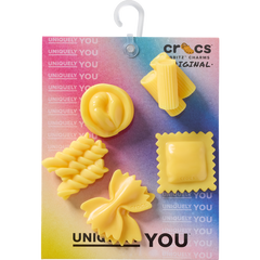 Women / Men Crocs - Realistic Pasta 5 Pack Jibbitz™ charms