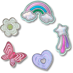 Women / Men Crocs - Funky Girly Icons 5 Pack Jibbitz™ charms